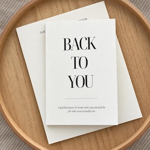 Boundaries Journal for Women, People Pleaser Recovery Guided Journal, Self Love Gift for Her – Back to You