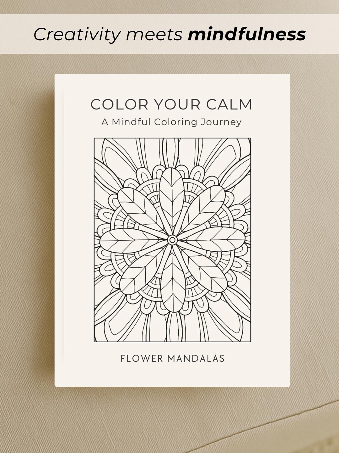 Mandala Coloring Book for Adults | Mindfulness & Stress Relief | 51 ...