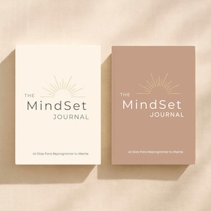 40-Day Guided Mindset Journal: Self-Reflection & Personal Growth | Ivory and Clay Cover