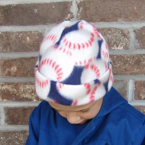 Winter Fleece Hat Sewing Pattern PDF. Child Sizes 0-10 years image 2