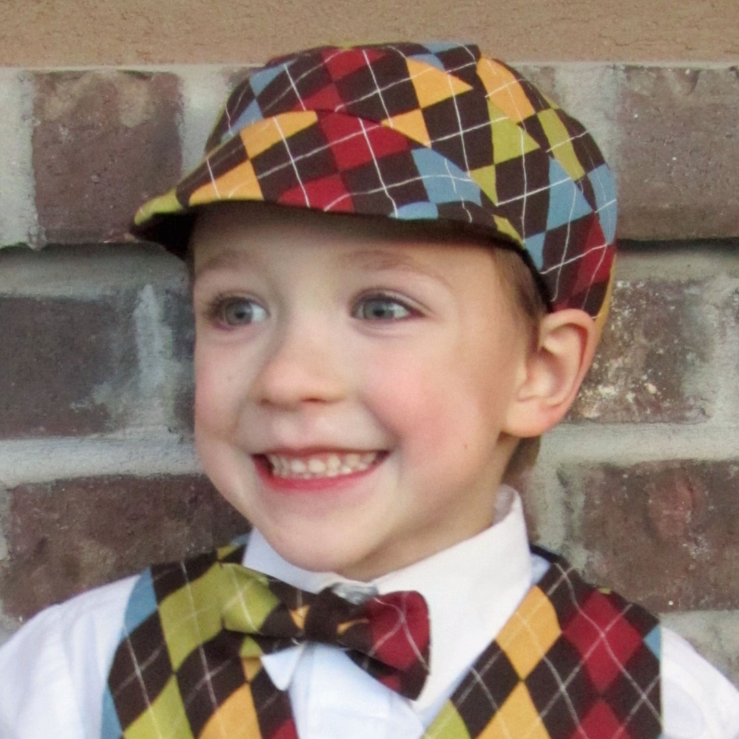 Newsboy Hat Sewing Pattern PDF Child Sizes. Unisex. Baby, Toddler ...