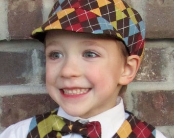 Newsboy Hat Sewing Pattern PDF Child sizes. Unisex. Baby, Toddler, Child. Boy, Girl.