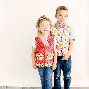 Weighted Vest Sewing Pattern PDF epattern. Autism, Sensory Processing Disorder.  Sizes 18 month-12