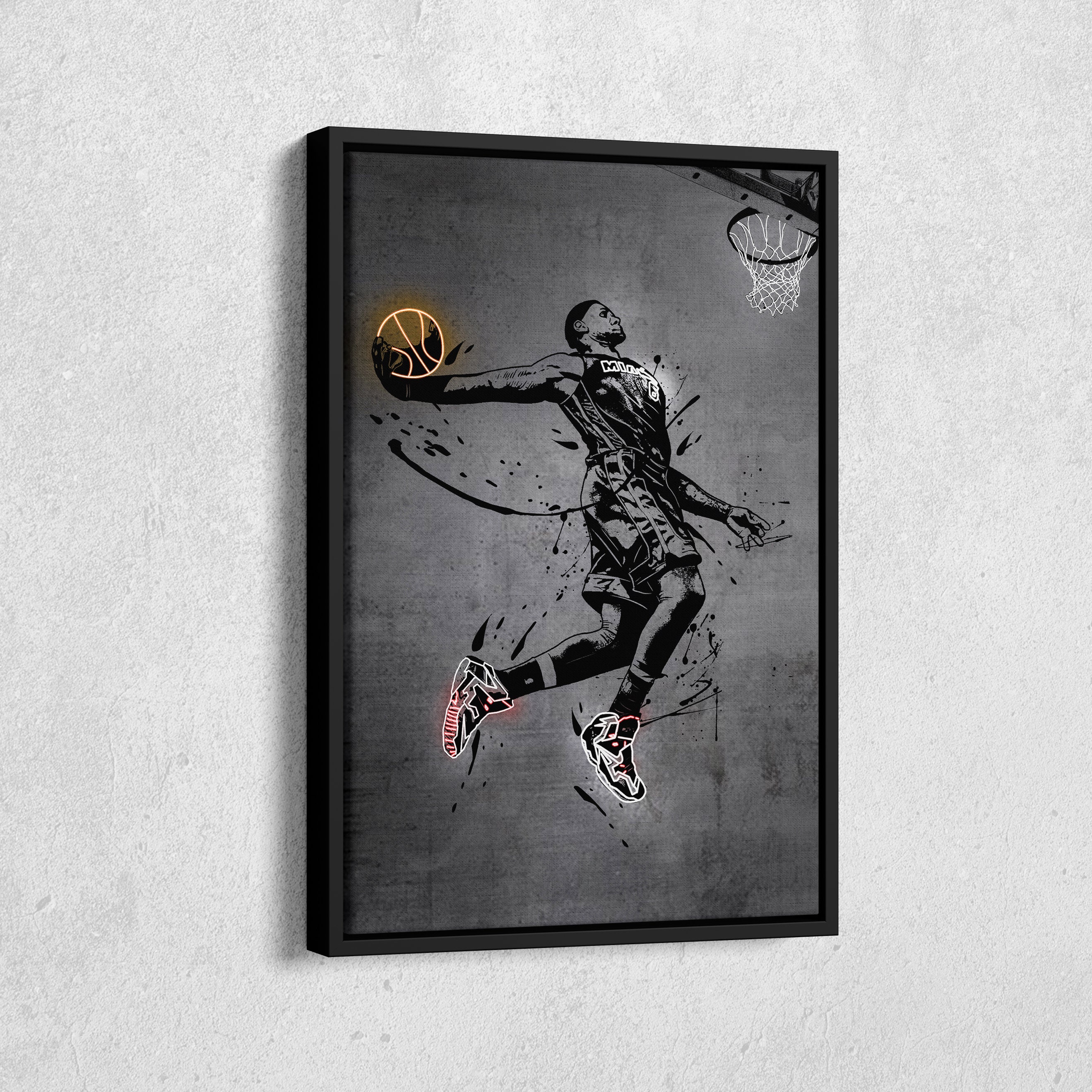 lebron james glow in the dark