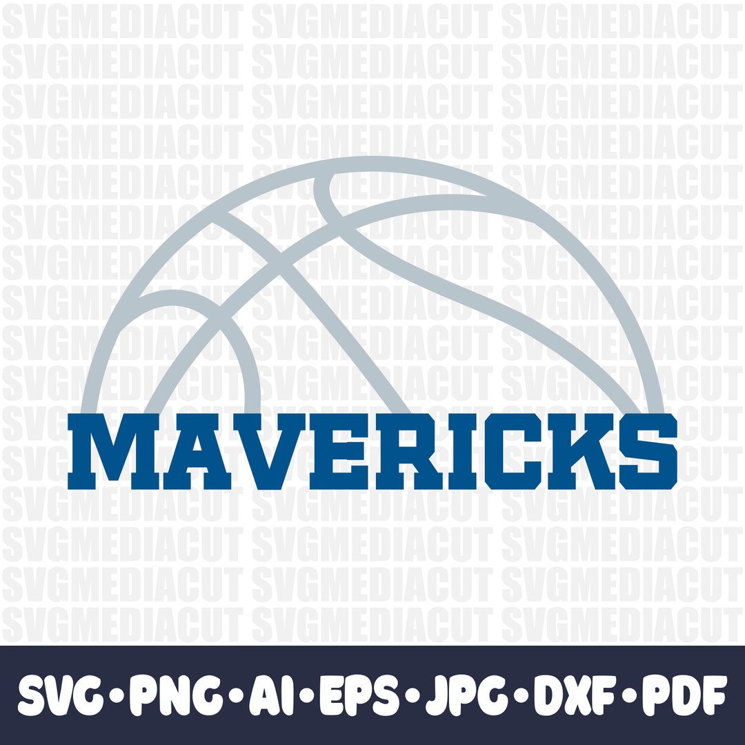 Mavericks Basketball SVG Cricut Cut File. Love Team PNG Clipart. Vinyl ...