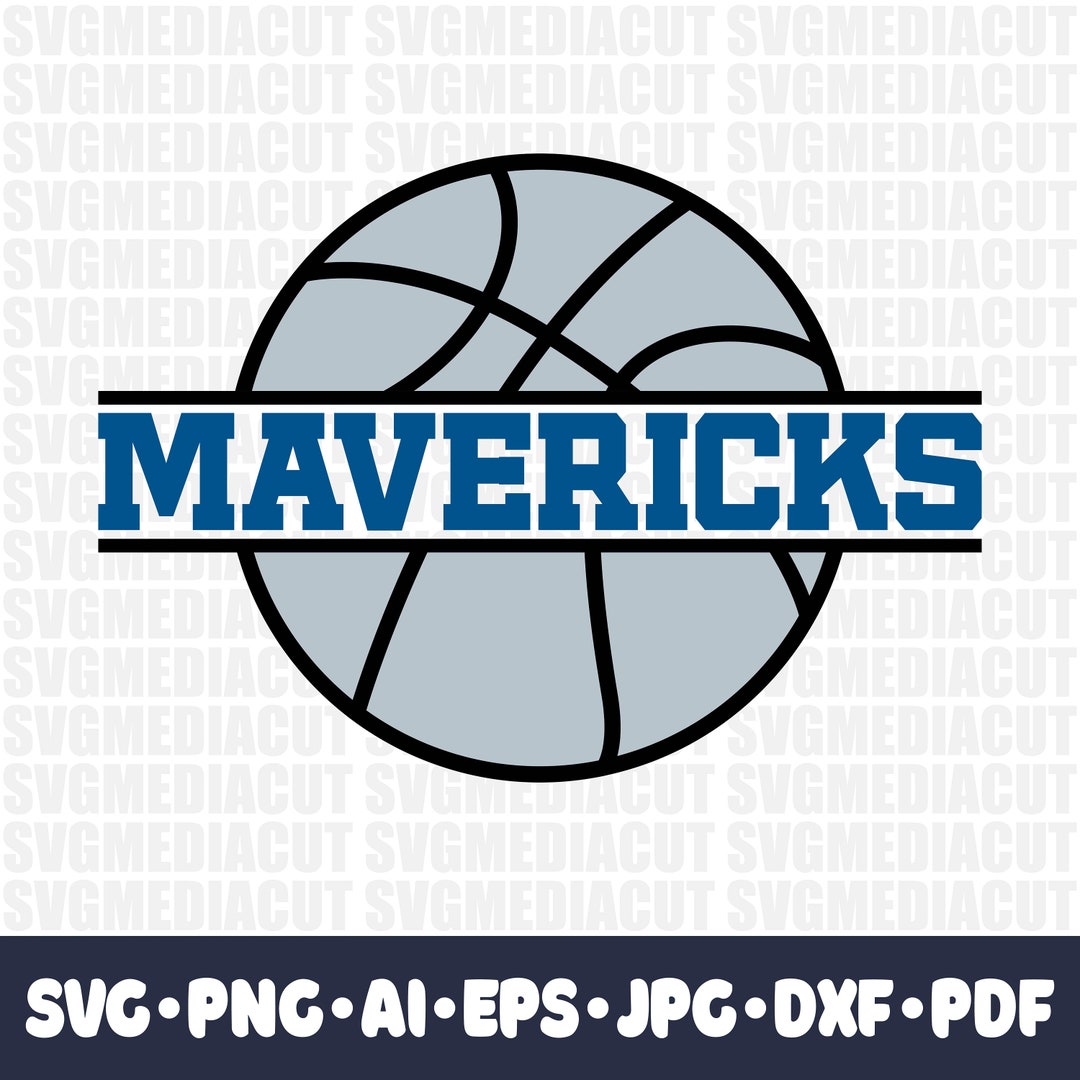 Mavericks Basketball SVG Cricut Cut File. Love Team PNG Clipart. Vinyl ...