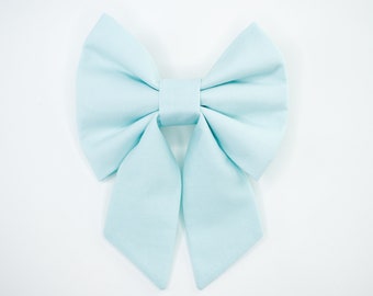 Dog Bow Tie • Sailor Bow • Light Blue