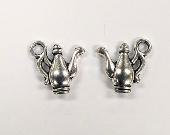 Pewter Kettle/Teapot Charm Lot