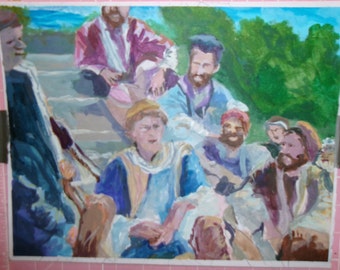 El joven Jesús enseñando a los ancianos