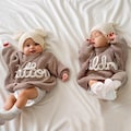 Personalized Baby Name Sweater, Custom Knit Sweater, Newborn Sweater with Name, Hand-Embroidered Sweater, Birthday Gift for Baby, Baby Gift product logo