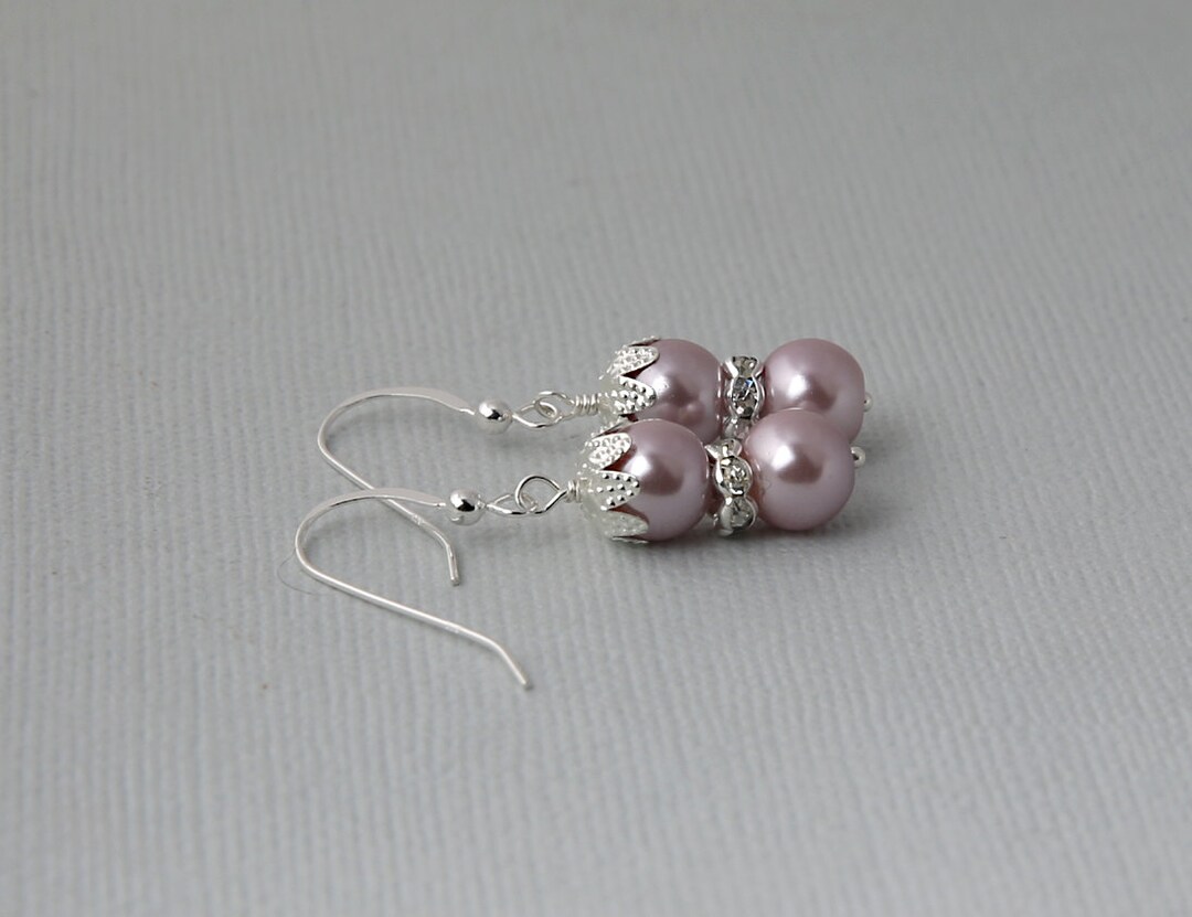 Orecchini Da Damigella D'onore In Argento 925 Con Zirconi Cubici - Foto 7