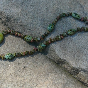 Agate Chips and Big Swirls Necklace image 2