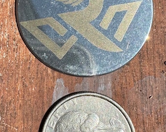 Engraved Personalized Stainless Steel Horse Tack Tag (1 1/2")