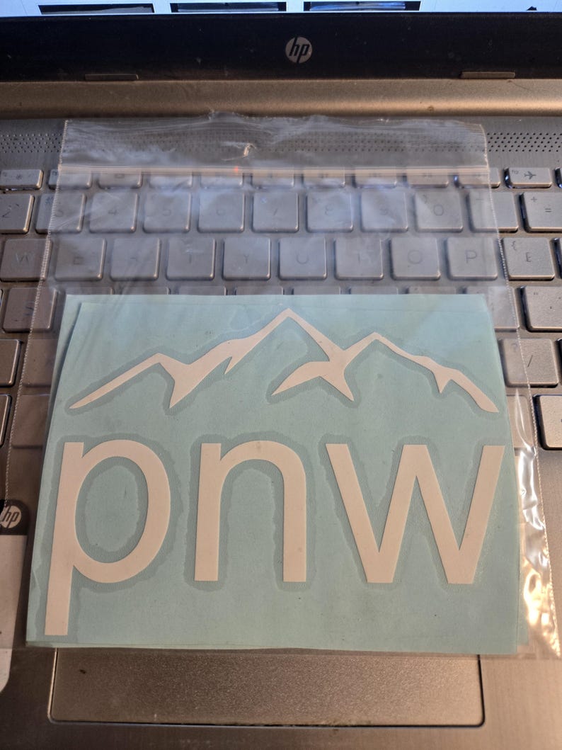 PNW - Pacific - Northwest - Vinyl Decals - Stickers (2 - Pack, 5"x4 ...