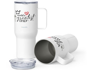 worlds greatest dad / fathers day Travel mug with a handle