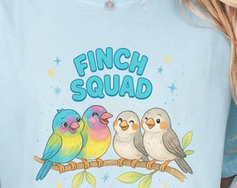 Finches Shirt Finch Ttshirt Zebra Finch Bird Nerd Gouldian Finch House Finch Shirt Bird Watcher Birding Birdwatching Tee Bird Lover Gift