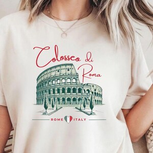Colosseum Rome Vintage T-Shirt - Rome Vintage T-Shirt - Rome Vacation Tee - Rome Italy Shirt - Retro Rome Tee - Italy Lover Shirt - Rome Tee