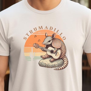 Armadillo Tshirt - Retro Texas Armadillo Tee - Vintage Southwestern Armadillo Tshirt - Western Aesthetic Lovers - wild west armadillo tee