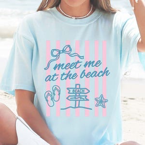 Nos vemos en la playa Ropa de chica coco Camisas de playa de moda Camisa para cubrirse la playa Camisa de playa linda Camisa de playa extragrande Tallas grandes