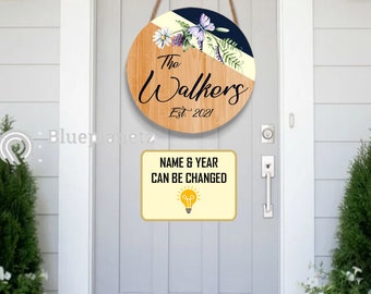 Targa In Ceramica Personalizzata Per La Casa: Piastrelle Spagnole Floreali, Decorazione Da Parete Per Esterni - Italia - Foto 6