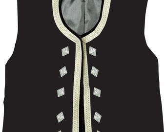 Scottish Highland Dancing Vest - Handmade Velvet Dance Vest - Child to Adult Sizes All Are Available In Different Colors