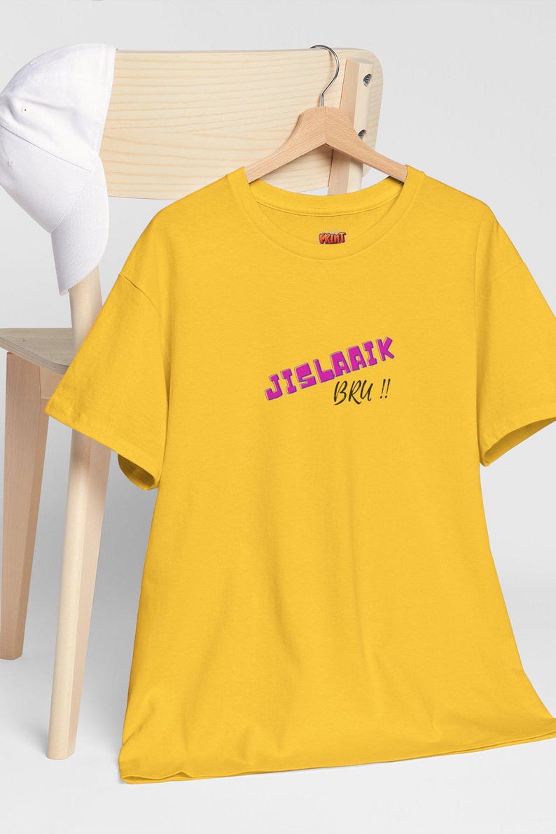 Jislaaik Bru, Lighthearted Tshirts With Authentic South African Sayings