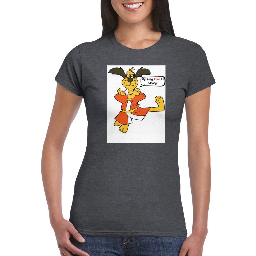 Hong Kong Phooey Themed Classic Womens Crewneck Tshirt Etsy