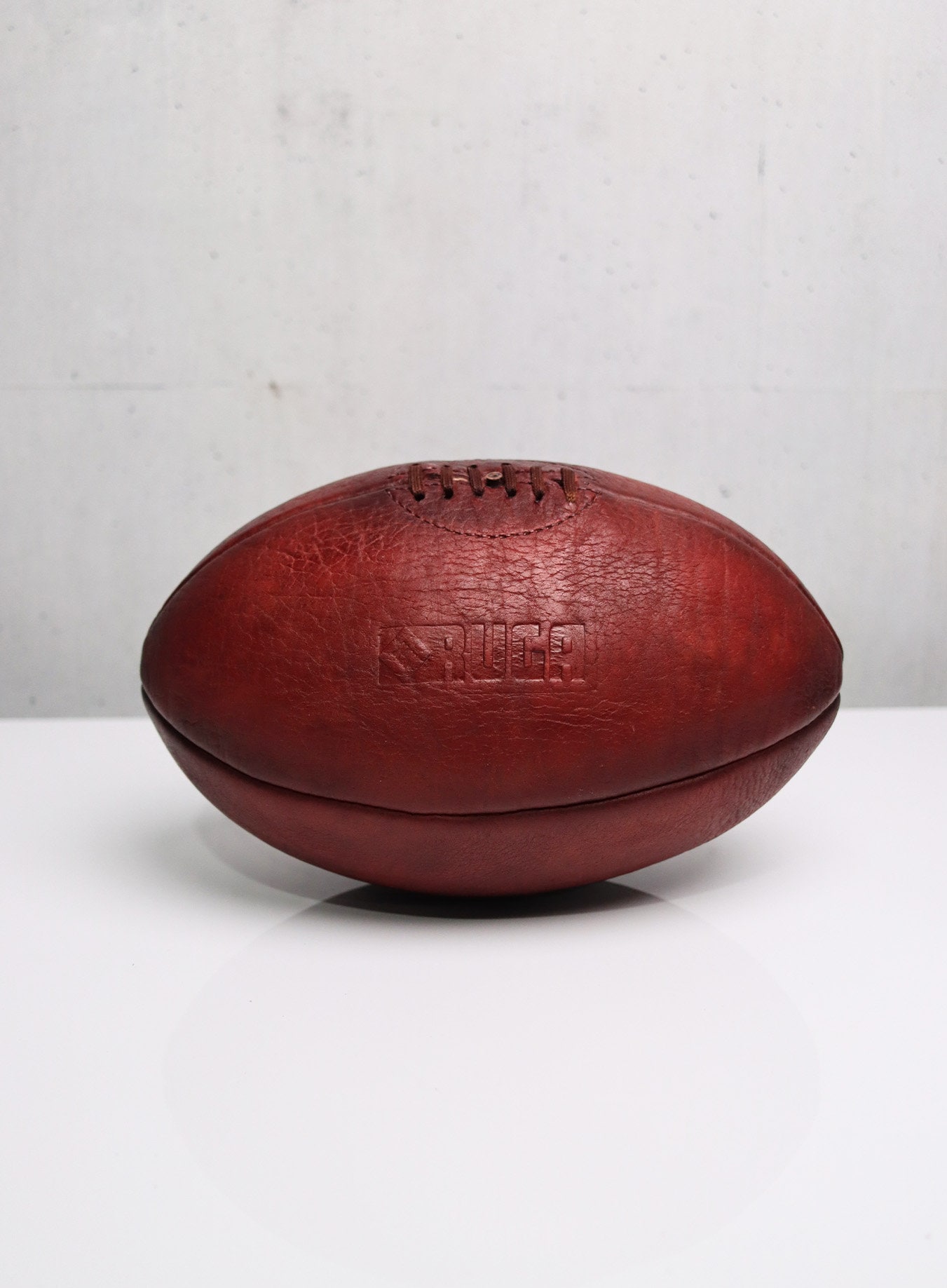 Ruga Rugby RUGA Legacy Vintage Leather Rugby Ball | Vegan Tanned Leather Sports ...