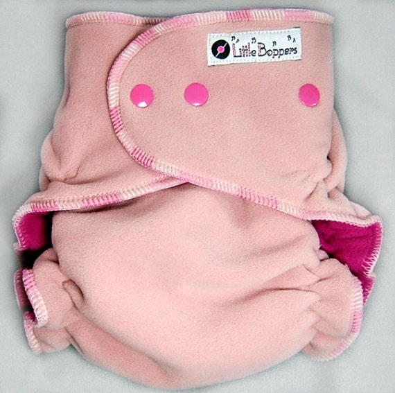 Made to Order Wind Pro Fleece Diaper Cover Cameo Pink Etsy