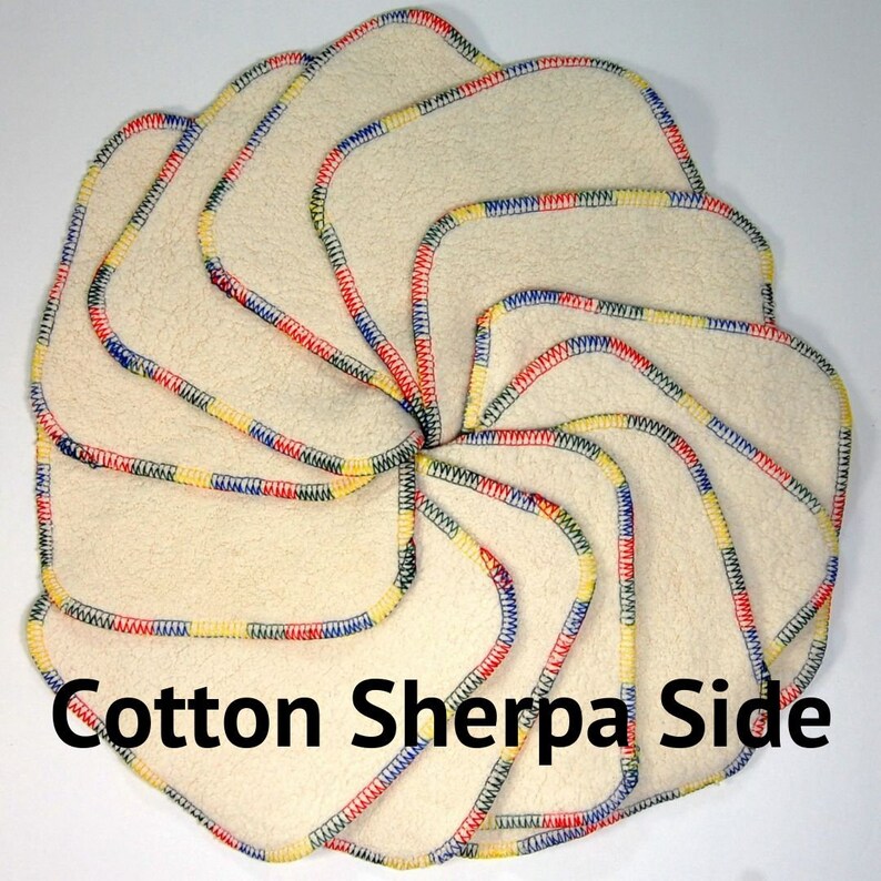 Best Cloth Diaper Wipes Thick Baby Washcloths Set of 12 Etsy