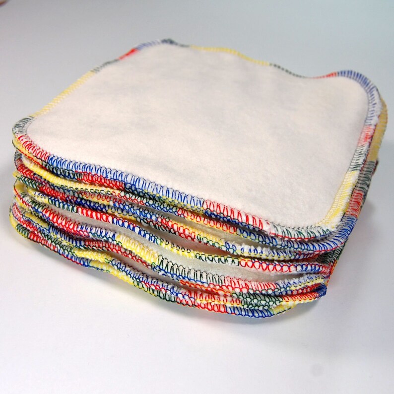 Best Cloth Diaper Wipes Thick Baby Washcloths Set of 12 Etsy