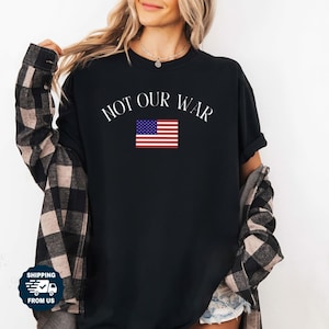 No More War Tshirt, Stop War Shirt For Men Women, Comfort Colors Iran Israel Usa Shirt, Political Statement Shirt, No War With Iran Tee