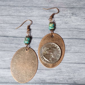 Boho Turquoise Peacock Earrings For Women – Vintage Rhinestone Dangle Drop, Western Cowgirl Style