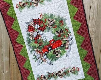 Holiday Heartland Quilt, Throw, Blanket,Wall hanging