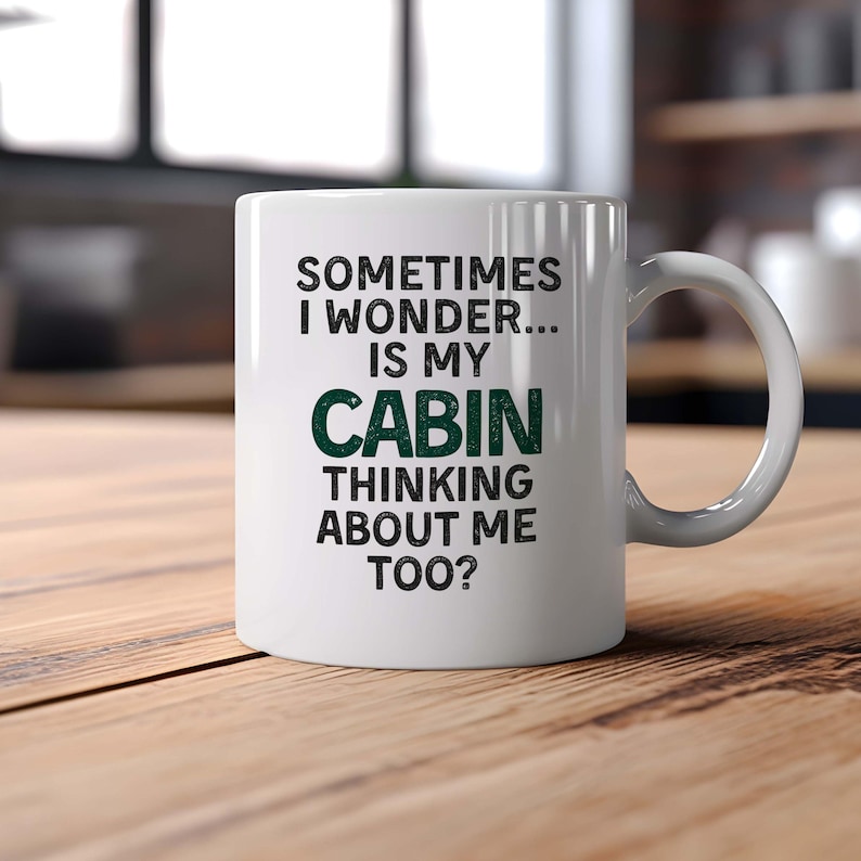 Cabin Lover Gift Mug Funny Cabin Decor Gift Ideas For Cabin Lakehouse Decor Does My Cabin Miss Me Too Decor Lakelife Gift Cabin Life Gifts