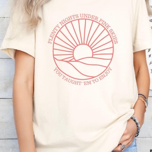 Pink Skies Zach Bryan Shirt
