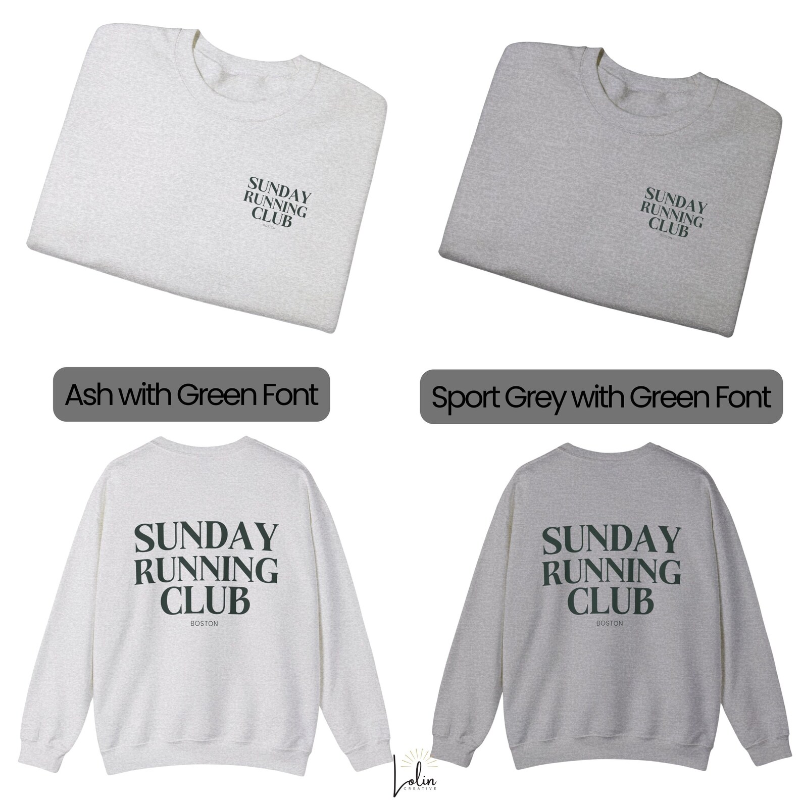 Custom Sunday Running Club Hoodie Personalized Gift for Runner Fathers ...
