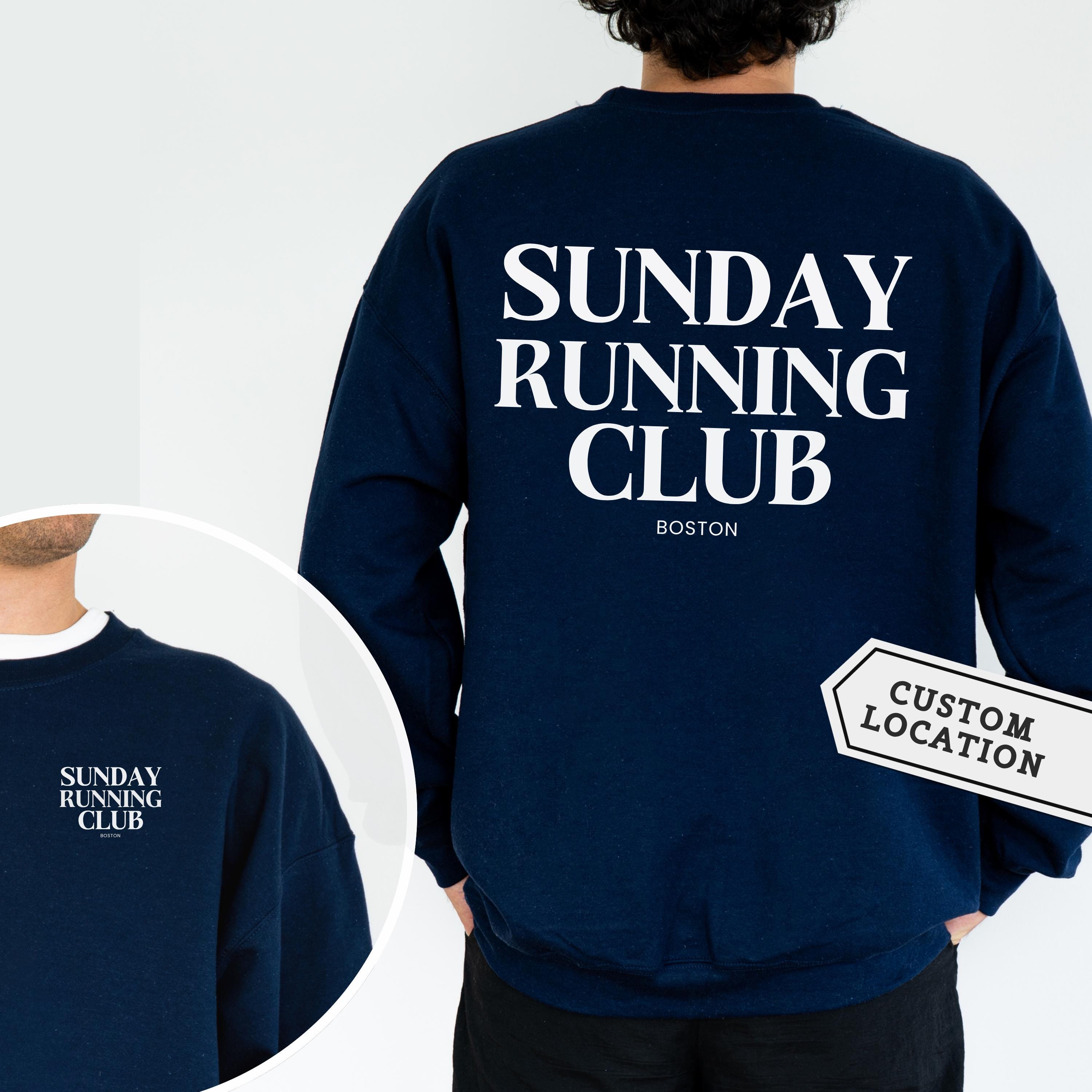 Sunday running club hoodie - Etsy 日本