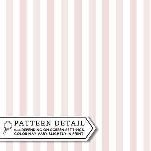 May include: A seamless pattern of alternating pink and white vertical stripes. The pattern is a simple and classic design that can be used for a variety of purposes, such as wallpaper, fabric, or wrapping paper.