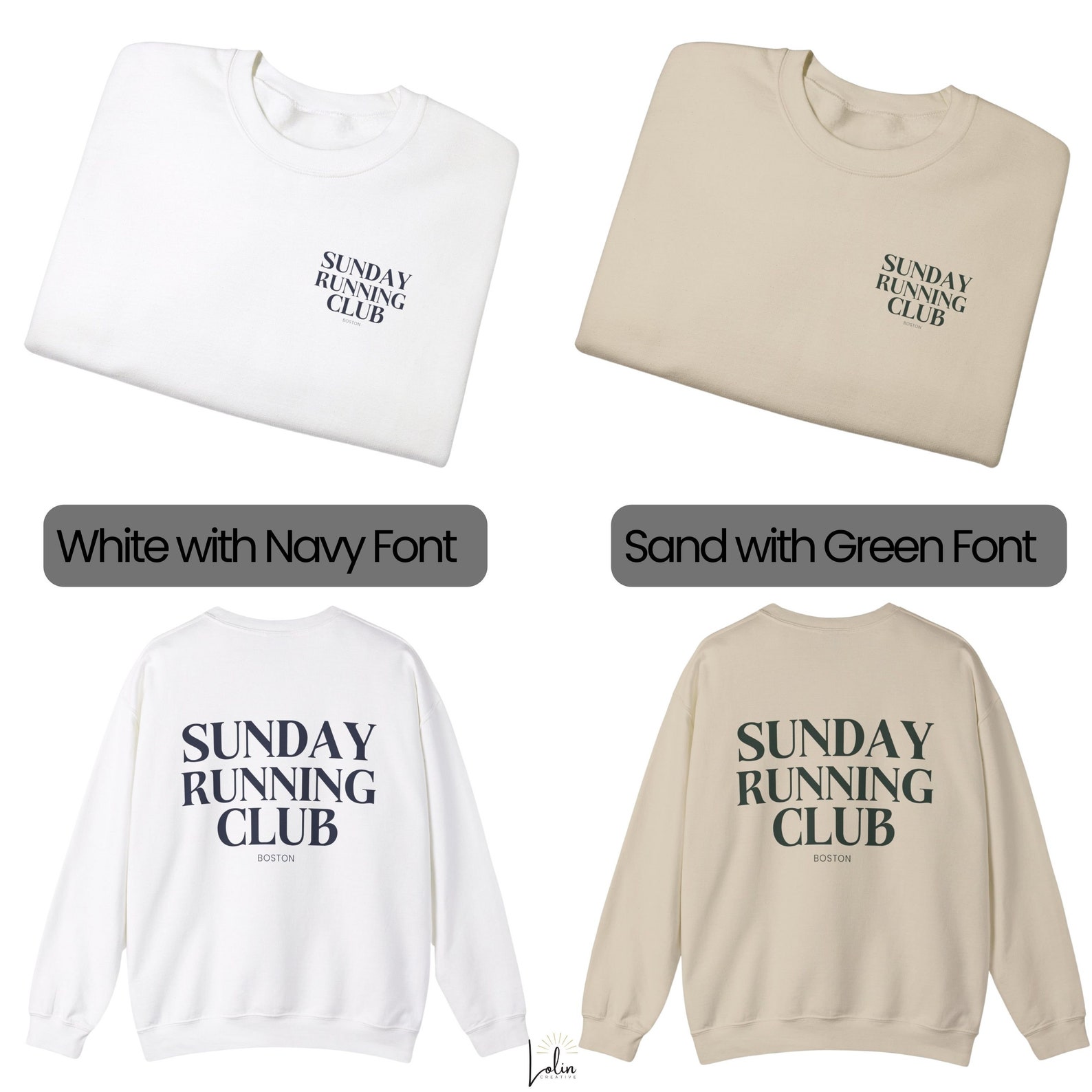 Custom Sunday Running Club Hoodie Personalized Gift for Runner Fathers ...