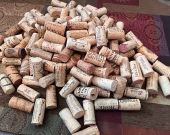 Wine Corks Upcycled Craft Supply  150 count