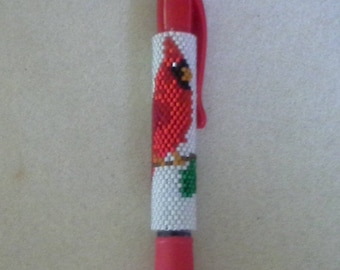 Northern Cardinal Pen Wrap