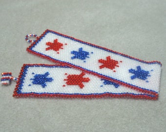 Patriotic Turtles Bracelet Pattern