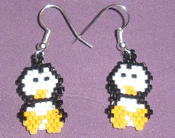 Penguin Earrings