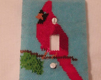 Northern Cardinal Light Switch Plate Cover