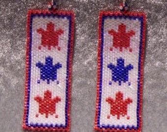 Patriotic Turtles Earring Pack Pattern