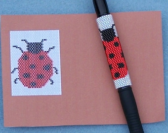 Lady Bug Pen Wrap