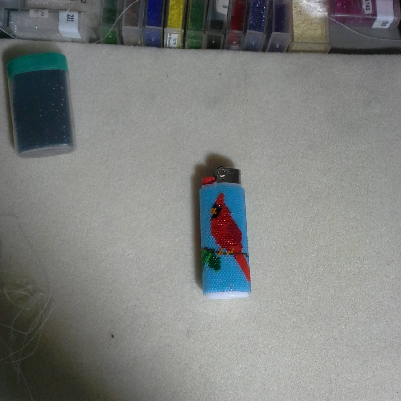 Northern Cardinal Lighter Cover-Big