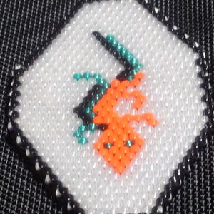 Blue Eyed Gecko Pendant