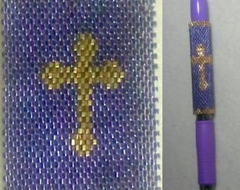 Gothic Cross Pen Wrap